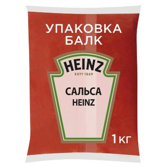 Соус сальса жгуче-острый "Heinz" балк 6х1кг (пакет) 