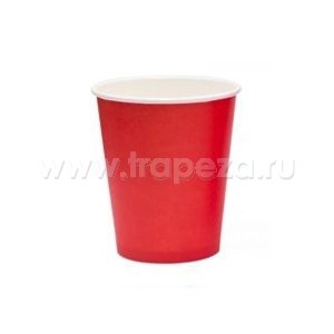 Стакан бумажный для горячих напитков RED 100мл
