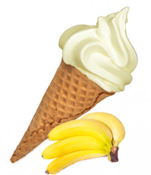 Мягкое мороженое Dolce Rosa Банан