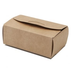 Коробка для наггетсов, крылышек, картофеля фри 350мл бумага крафт