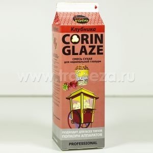 Вкусовая добавка "Corin Glaze", клубника, 0.8кг.